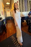 This was the perfect outfit for one of my bachelorette events. Only downside is the bow can pop off easily depending on body movements - Sarah S.