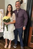 This dress was great! So flattering and I got so many compliments at my bridal shower! - Lauren F.