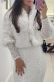Absolutely loved it. I wore it for my wedding dinner/reception as I was walking in. Everyone loved it. - Lily D.