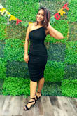 This dress fits perfectly and the fabric is super comfortable. I got many compliments that night. - Arupa B.