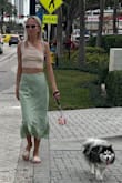 Very elegant and feminine skirt. Soft color. - Maria G.