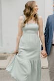 I wore this dress for my engagement pictures and it was perfect! - Sarah S.