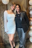 I tried on so many bridal shower dresses and loved this one! It was so fun and chic! It was the perfect fit and length too and I was able to wear a nude strapless bra. - Kenzie S.
