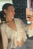 this is the perfect spring top! absolutely gorgeous on ur body and makes your boobs look great - Diana M.