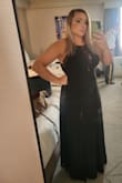 This was such a comfortable yet beautiful material! Gorgeous 
I did have to have it hemmed due to the length but it was worth it! - Shannon S.