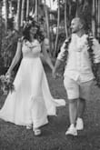 This dress took me by surprise. I wore this to my reception at my Hawaiian wedding, and I got lots of comments! People could not believe that I got this online! - Natalie R.