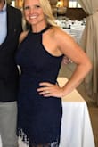 The dress is comfortable, classy, and sexy! No bra is needed! Easy to move in and great quality. - Julie B.