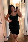 I usually don't go for more form fitting dresses, but this one was so beautiful that I had to get it. Online shopping is hard enough. Being curvier, sometimes trying things after purchasing it just doesn't go my way, but this dress is phenomenal! I tried it on as soon as it arrived, and I am pleasantly surprised with how it fit my frame! It is true to size, so I am glad I got an XL especially being a form fitting dress. Can't wait to wear it out one night! - Sarah H.