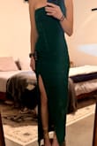 I have a pretty petite frame so it's hard to find dresses that fit right. I ordered the xxsmall, and it fits perfectly. It's very stretchy and comfortable. Simple yet still looks elegant. Will be wearing it to a wedding this summer. - Megan J.