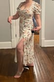 I love everything about it EXCEPT you can see the inner lining of the slit. I wish it was better hidden. I ended up returning it. - Jordan C.