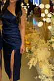 I loved it and got compliments on it! I did move the strap so it's a one-shoulder instead. 
I am bottom heavy and this dress had fit perfectly without a bra (used a non-padded boomba). Very comfortable - Stephanie M.