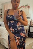 The dress is beautiful, but it is not for girlies with a short torso or hips. The bodice is poorly supported by thin straps and difficult to maintain when when tied together. If you are busty, I would not recommend this dress. - Shan R.