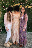 I got this dress for my friend's baby shower. The dress fit perfectly! The design of the floral fabric is so pretty and the dress hung really well. The dress also has a nice thick lining in it. I got so many compliments on it. I highly recommend! - Audrey K.