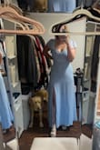 I got this for a bridesmaid dress for a wedding in AZ in early April. It feels super lightweight and is snug in all the right places. I've got a bigger chest but it gives plenty of support and I plan on just wearing pasties day of the wedding. - Siena L.
