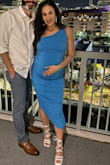 I wore this to a welcome event for a wedding weekend in Miami and I felt so beautiful! I sized to my normal size (S) and it fit perfectly with my 30-week belly. - Kailin V.