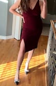 I bought this dress for no occasion in particular just because it was on sale and I love it! I feel like it is very versatile and it fits perfectly. I can't wait to wear it! - Nicole B.