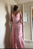 This dress was so cute. I'm 5'9 so it's hard to find dresses long enough for me but this one was. My boobs are also supported so I don't have to wear pasties or anything. - Kelsey R.