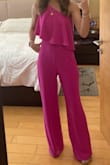 Best jumpsuit! Fits perfectly, the color is so nice, and I loved the fabric. - Maite P.