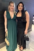 I am obsessed with this dress. Quick delivery, amazing quality and it ended up looking beautiful. The waist was a tiny bit tight, I am generally medium/large and the large JUST fit. Follow the size guide and you should be fine!! :) - Naomi D.