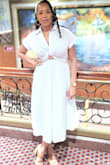 This dress was perfect for my anniversary dinner. I wanted something cute but simple. Everyone loved it, and I felt beautiful. - Theresa R.