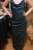 My daughter ordered it for prom, and it fit her perfectly. It was great and a great price. - Jennifer P.