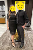 Dress fits like a glove, so comfortable and great quality for the price!!! - Dayna C.