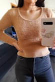 This sweater is so nice, soft, and looks good quality! The color is beautiful, as well as the scoop neck. Super happy with my purchase. - Rosario G.