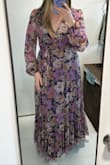 This floor-length wrap dress is perfect for a "festive formal" wedding. I'm so excited to wear it. Lulus never disappoints. - Katelin F.