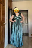 this dress fit me PERFECT. I was running out of options for my senior prom and it arrived quickly and fit perfectly. I do not have enough boobs to fill out the boob area, so I need to get that sewed up a tiny bit, but I can do that on my own! other than that tiny fact, this dress is perfect. the quality is amazing and it's so comfy. love love love. - Ellie E.