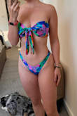 I love it. My first lulus bathing suit and it did not disappoint. Vibrant colors and good fit. The only thing is I wish there was a rubber strip inside to keep it in place. - Megan P.