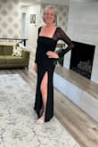 Dress was awesome, affordable, fit great and returns were easy peasy. - Kathi F.