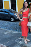 Comfortable, sexy orange set. Perfect for a beach vacation! - Ivelisse S.
