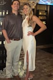 Absolutely, love this dress! I did have to double twist the neck and use tape due to it being big in the bust area. If you are bigger chested this shouldn't be an issue. Other than that, it was the perfect dress! Super comfy and got a lot of compliments on it! - Rachel A.