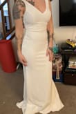 It's very comfortable, I have to get it taken in on the straps and the length but that was very much expected since I am very small. I love the way it suits my body without feeling overly revealing. - Angel L.
