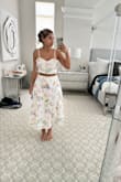 Super cute! I do love it! The skirt runs a little large! The skirt is a little too conservative for me but such a cute and fun outfit! - Hannah L.