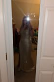 It's very pretty. I love how [it fit]. Was just a little big by my boobs. It kept falling down. I would wear it, just need a smaller size. But I like the pink one I bought - Kaleigh J.