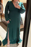Being a plus size woman, it can be hard to find ball dresses online that fit perfect. This dress is so flattering and makes me feel comfortable and confident. - Taylor E.