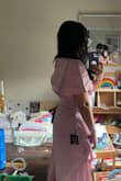 Went size up to have an extra room, but the top is too loose for me. Bottom part was perfect size. I still love this dress. Returning it to get a medium one. - Maritess R.