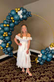 I got so many compliments on this dress! It is beautiful and comfortable. I loved it for my bridal shower. - Sarah W.