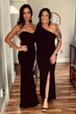 Could not rave more or have received more compliments than I did in this dress! Fit like a glove, great material and looked so classic with a twist of sexy for my formal event! - Rachel B.