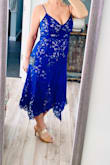 This is for my stepson's spring wedding. Just the right mix of coverage but cute! Fits well, and is comfortable for sitting. I'm looking forward to May! - Kerren E.
