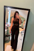 I adore this jumpsuit! I wore it to see Chicago on Broadway and it just fit the theme. This can be worn to many different types of events in all seasons. It's totally a must have! - Catie K.