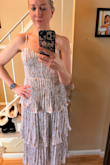 This dress looks fantastic! It's so on trend, a gorgeous color and so comfortable!! - Natalie K.