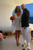 A little short but not too short. I got many compliments on this dress and it was very comfortable! Had a beach wedding and changed into this for the reception on the boat. Thanks a bunch! I couldn't be happier with my purchase! - Leah S.