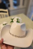I am going on a girl's trip to Austin, TX and wanted a fun, glam, cowgirl hat to wear. This hat is beautiful and comfortable. The quality is excellent. Don't hesitate to buy this hat, ladies!! - Dipali S.