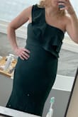 Beautiful dress that is very flattering and is made with very nice and stretchy fabric. I am two months postpartum and feel very comfortable in it! - Alyssa E.