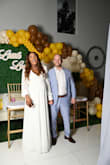 I recently purchased this white dress for my baby shower, and I couldn't be happier with my choice! The dress is absolutely adorable and perfect for the occasion. The material is soft and comfortable, which is essential for a long day of celebrating.

The design is lovely, with delicate detailing that adds a touch of elegance without being too formal. The fit is also great and it's flattering without being restrictive, which is exactly what I was looking for as a mom-to-be.

I received so many compliments on the dress during the baby shower, and I felt beautiful and confident wearing it. Plus, the white color is timeless and versatile, making it easy to accessorize and style differently for future events.

Overall, I highly recommend this dress to any expectant mother looking for something stylish, comfortable. - Vanessa C.