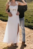 I absolutely LOVED this dress. I used it for my engagement photoshoot and the photos are stunning. The dress was comfortable and soft. I loved how flowy the material was. Highly recommend this dress! - Amy B.