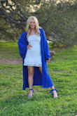Purchased for a senior photoshoot. Fits as it should, perfect for under a graduation gown, and definitely will be worn again for other occasions! - Rachelle A.