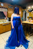 I purchased for my daughter as a backup for another Lulus jumpsuit that unfortunately was too small and a larger size was not in stock (super easy return policy!) This ended up being the right choice!! Not only did she love the fit, but the color suited her beautifully. We ended up adding an overskirt that complimented the jumpsuit! What a dream! - Jennifer G.